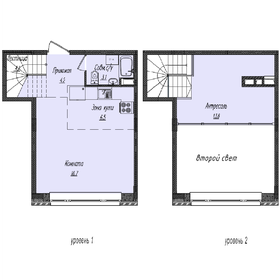 50 м², 2-комнатная квартира 15 700 000 ₽ - изображение 49