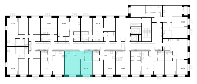 54,9 м², 3-комнатная квартира 5 600 000 ₽ - изображение 89