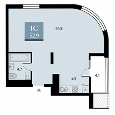 Квартира 55 м², 2-комнатная - изображение 2