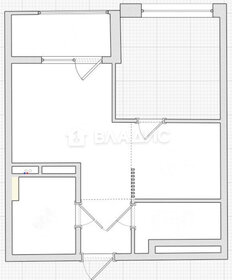 Квартира 38 м², 1-комнатная - изображение 1