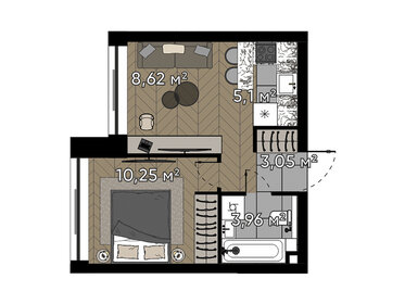 39 м², 2-комнатная квартира 13 450 000 ₽ - изображение 106