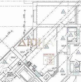 Квартира 62,9 м², 1-комнатная - изображение 1