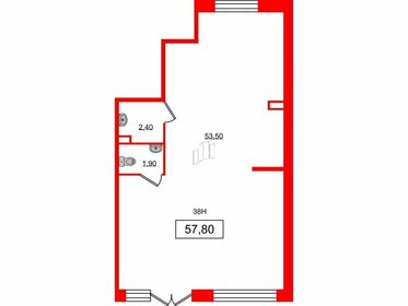 53,3 м², помещение свободного назначения 20 263 000 ₽ - изображение 81