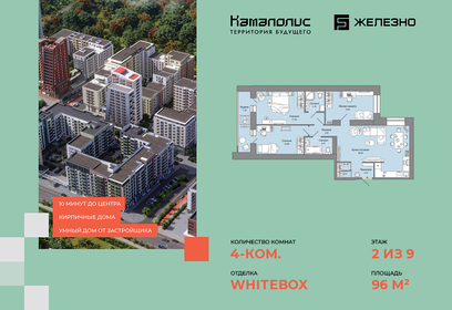 100 м², 3-комнатная квартира 14 602 224 ₽ - изображение 23