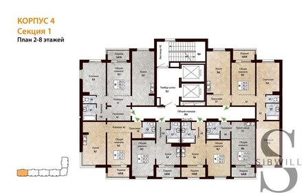 33,9 м², 1-комнатная квартира 4 290 000 ₽ - изображение 21