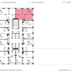 Квартира 57,5 м², 2-комнатная - изображение 3