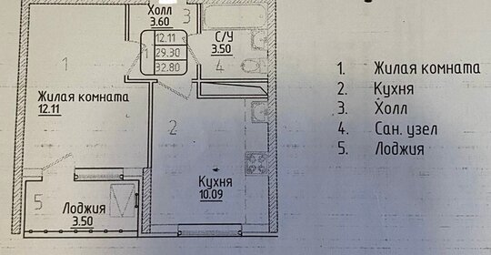 39,1 м², квартира-студия 8 200 000 ₽ - изображение 101