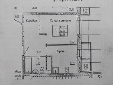 Квартира 33 м², 1-комнатная - изображение 1