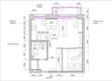 Квартира 40 м², 2-комнатные - изображение 1