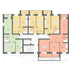 Квартира 82,2 м², 3-комнатная - изображение 2