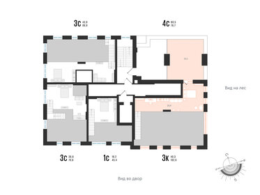 100,5 м², 3-комнатная квартира 17 600 000 ₽ - изображение 19