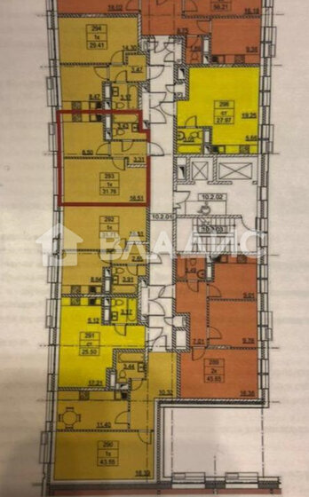 32 м², 1-комнатная квартира 11 000 000 ₽ - изображение 1