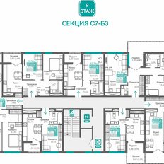 Квартира 67,6 м², 2-комнатная - изображение 3