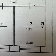 13,3 м², 3 комнаты - изображение 1