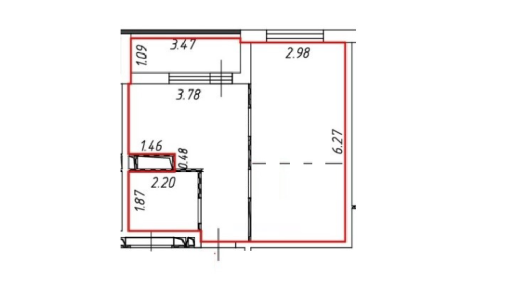 35,5 м², 1-комнатная квартира 5 500 000 ₽ - изображение 50