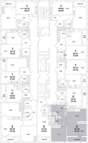 52,7 м², 2-комнатная квартира 12 480 000 ₽ - изображение 98