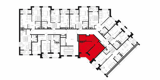 48,3 м², квартира-студия 7 100 000 ₽ - изображение 65