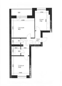 Квартира 64 м², 2-комнатная - изображение 1