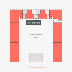 Квартира 69,4 м², 2-комнатная - изображение 2