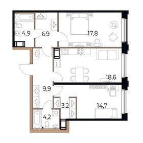 116 м², 2-комнатная квартира 13 200 000 ₽ - изображение 117