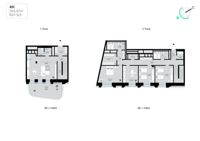 280 м², 4-комнатная квартира 85 000 000 ₽ - изображение 1