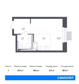 9 м², квартира-студия 2 210 000 ₽ - изображение 61