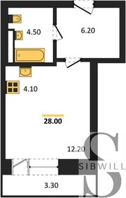 26 м², квартира-студия 4 990 000 ₽ - изображение 77