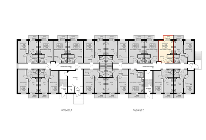 18,4 м², квартира-студия 2 400 000 ₽ - изображение 77