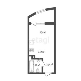 Квартира 32,2 м², студия - изображение 1