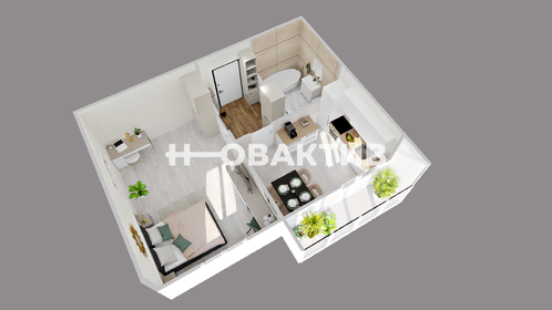 Квартира 36,4 м², 1-комнатная - изображение 2