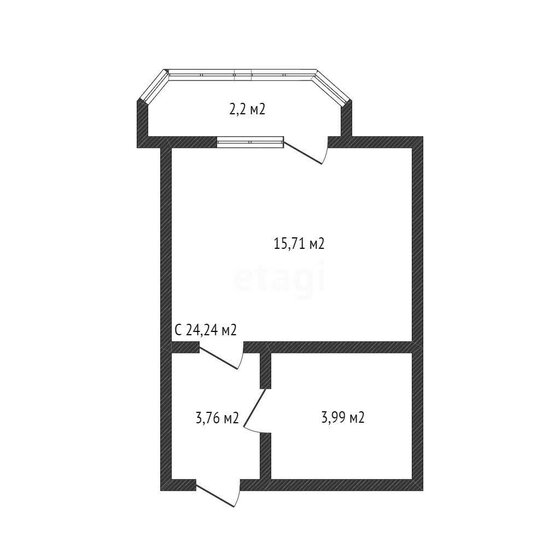 48,9 м², 1-комнатная квартира 8 586 840 ₽ - изображение 18