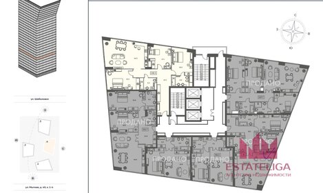 Квартира 110 м², 2-комнатная - изображение 2