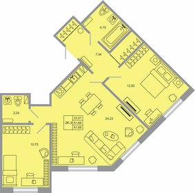 65,3 м², 2-комнатная квартира 8 205 359 ₽ - изображение 8