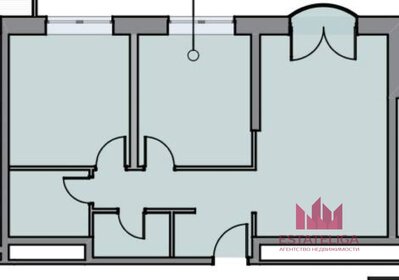Квартира 60,5 м², 2-комнатная - изображение 1