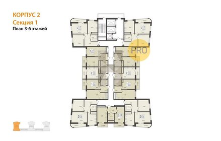 Квартира 34,1 м², 1-комнатная - изображение 2