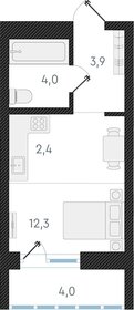 25,9 м², квартира-студия 4 870 000 ₽ - изображение 21