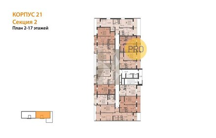 Квартира 42,2 м², 1-комнатная - изображение 2