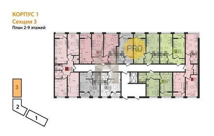 Квартира 61,3 м², 2-комнатная - изображение 2