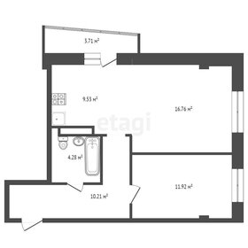 53,9 м², 2-комнатная квартира 5 400 000 ₽ - изображение 63
