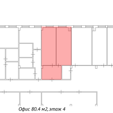 80,4 м², офис - изображение 5