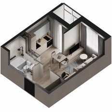 Квартира 26,9 м², студия - изображение 3