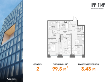 104 м², 3-комнатные апартаменты 88 000 000 ₽ - изображение 110