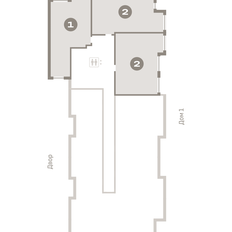 Квартира 114,8 м², 2-комнатная - изображение 3