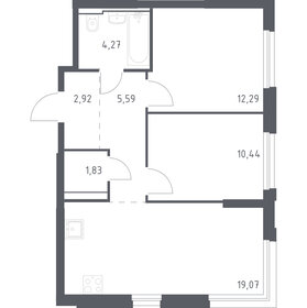 55 м², 2-комнатная квартира 17 000 000 ₽ - изображение 63