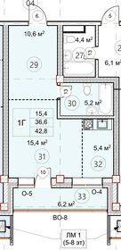 35,3 м², квартира-студия 4 050 000 ₽ - изображение 82