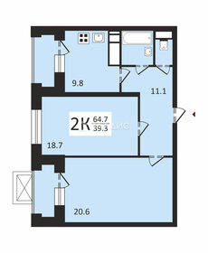 78,3 м², 2-комнатная квартира 19 252 000 ₽ - изображение 70