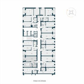 43,1 м², 1-комнатная квартира 6 150 000 ₽ - изображение 18