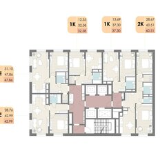 Квартира 32,6 м², 1-комнатная - изображение 3