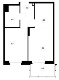 44,7 м², 2-комнатная квартира 10 950 000 ₽ - изображение 26