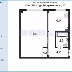 Квартира 31,5 м², 1-комнатная - изображение 2